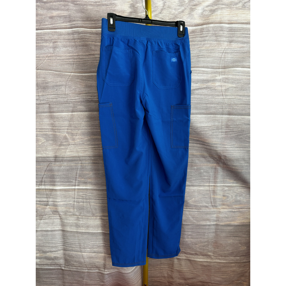Dickies Riveting Women's Size XS Blue 6-Pocket Medical Scrub Bottoms - Picture 5 of 6
